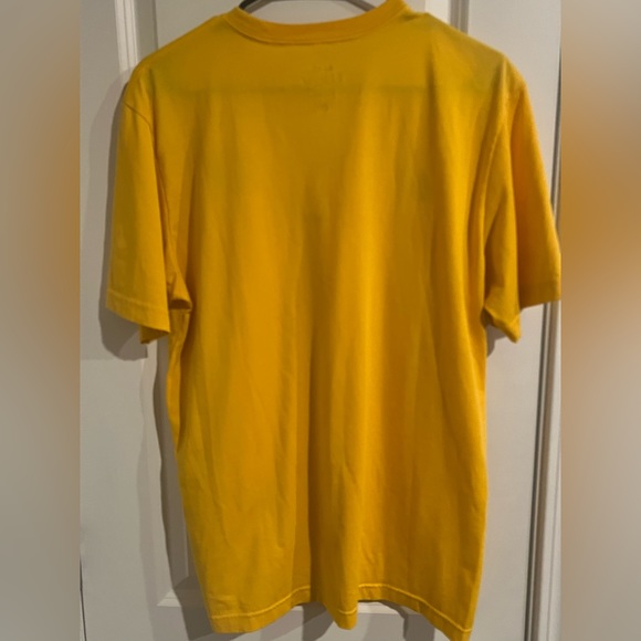 Nike Livestrong Dri-Fit Short Sleeve Athletic T-Shirt - Yellow - Size Large - Picture 4 of 5